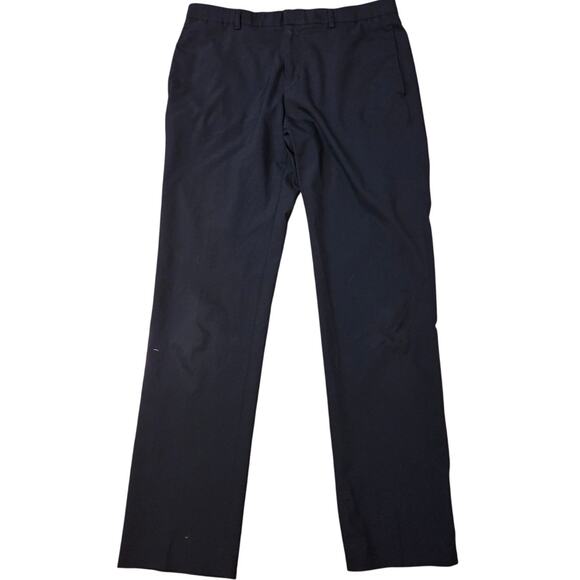 Perry Ellis Portfolio Navy Blue Stretch Flex Pants 34x34 - Picture 3 of 5